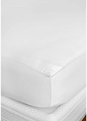 Toison D'or Single Mattress Cover White 90x190cm