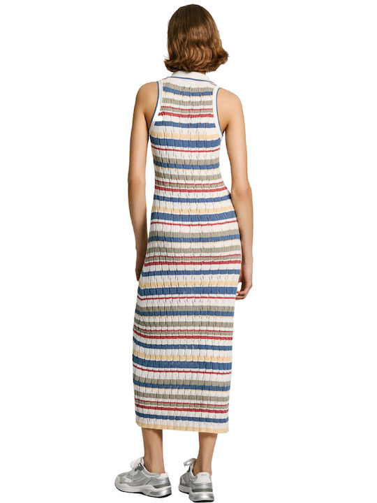 Pepe Jeans Knitted Dress All Day Blue