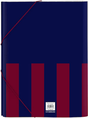 F.C. Barcelona Clipboard for Paper A4 Burgundy F.c Barcelona 1pcs