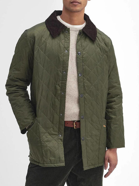 Barbour Jacket Puffer Olive