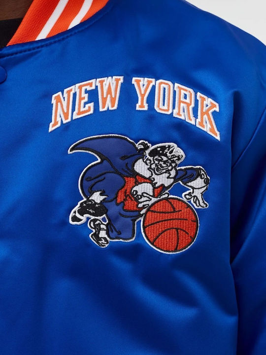 Mitchell & Ness Geacă pentru bărbați Albastru OJBF3413-NYKYYPPPROYA