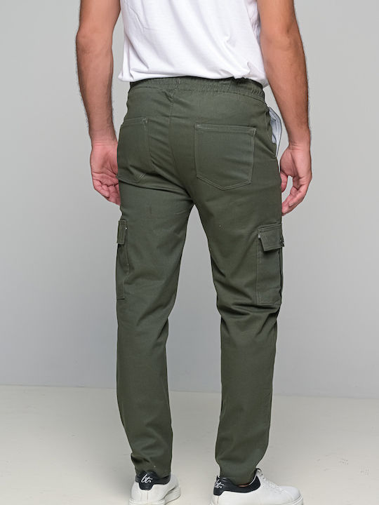 Ben Tailor Men's Trousers Cargo Haki