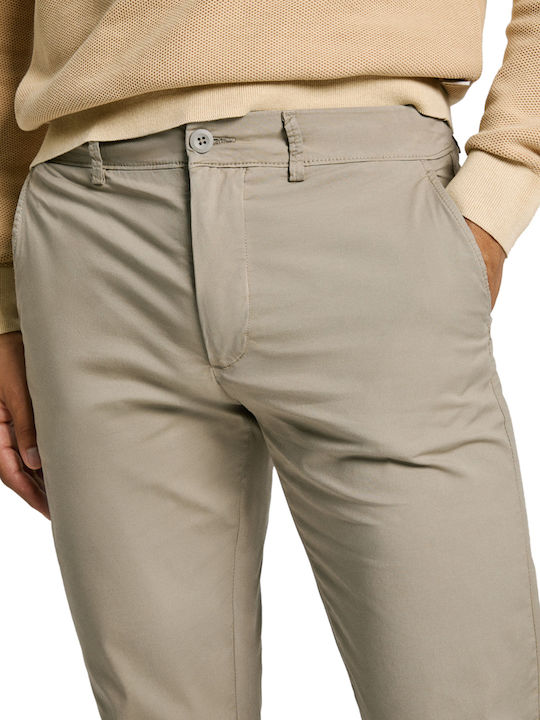 Trousers Chino in Slim Fit Palm Green