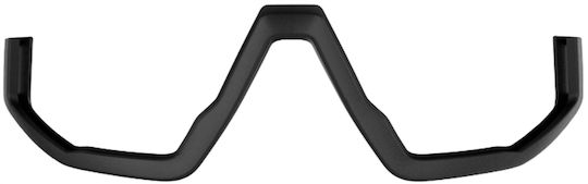 Bliz Fusion Cycling Glasses with Orange Frame and Mirror Lenses Dark Transparent
