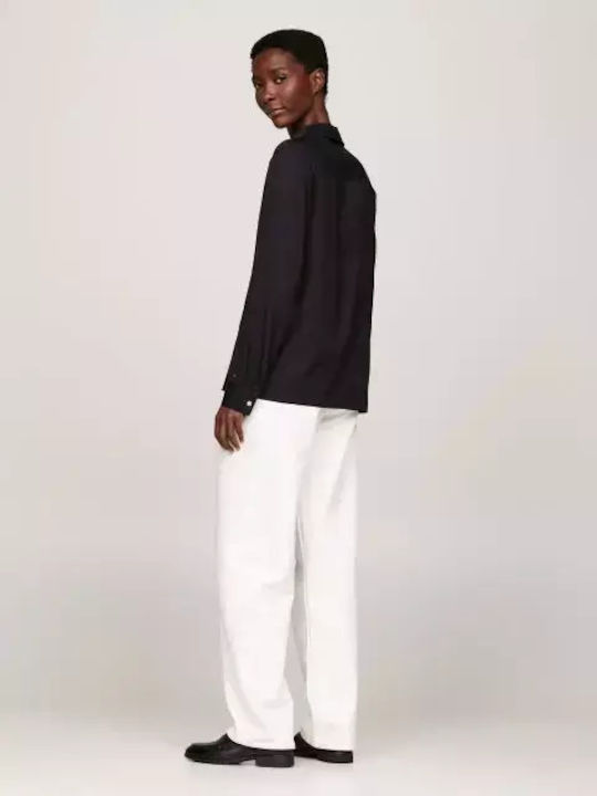 Women's Long Sleeve Shirt Black