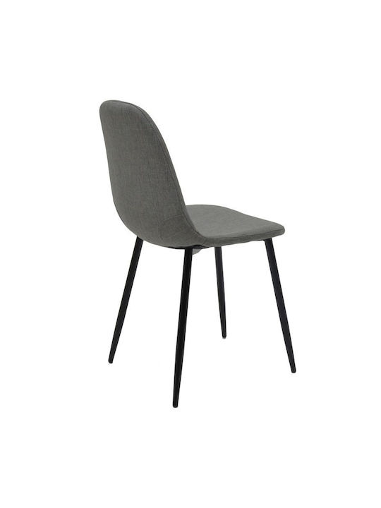 Bella Dining Room Fabric Chair Light grey 43x52x88cm