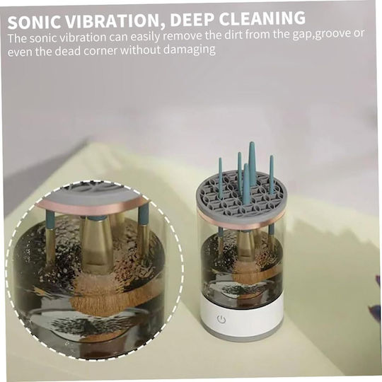 Makeup Brush Cleaning Container