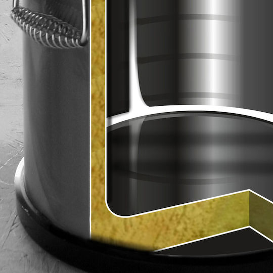 Thermal Container Stainless Steel Thermos Tap Food Transport 50l Hendi 710333