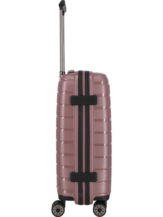 Travelite Βαλίτσα Ταξιδίου Καμπίνας Σκληρή Lilac με 4 Ρόδες Ύψους 55εκ.