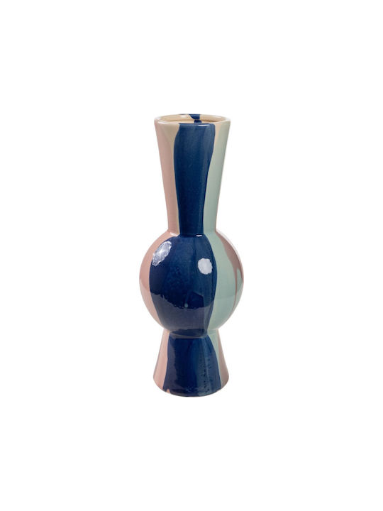 Romimex Decorative Vase Multicolour 15x15x37cm