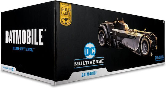 Dc Multiverse Vehicle White Knight Batmobile Gold Label 18 Cm