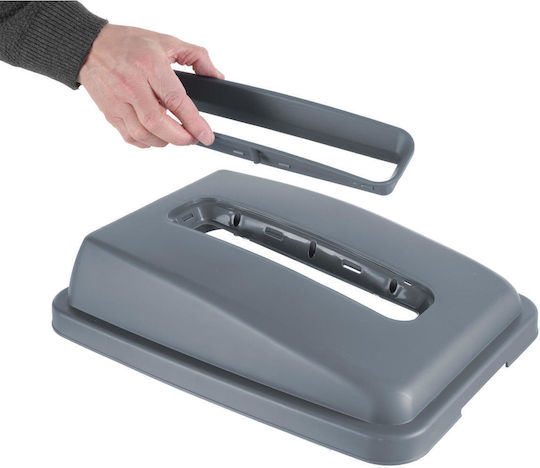 Rechteckiger Öffnungsdeckel 60l Behälter