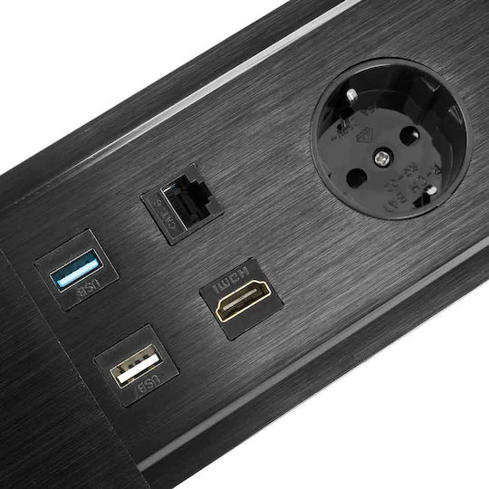 Spacetronik Sps-s27b V2 Retractable Table Socket