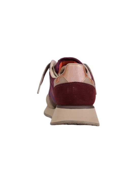 Wushu Ruyi Sneakers Burgundy