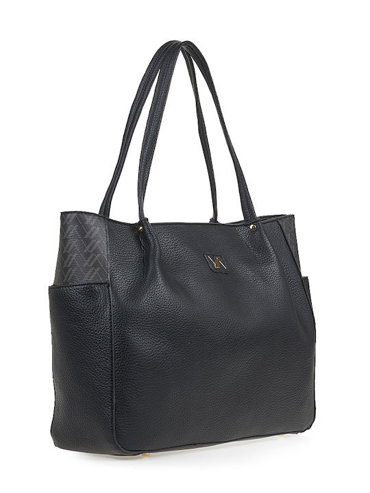 Verde Damen Tasche Schulter Schwarz