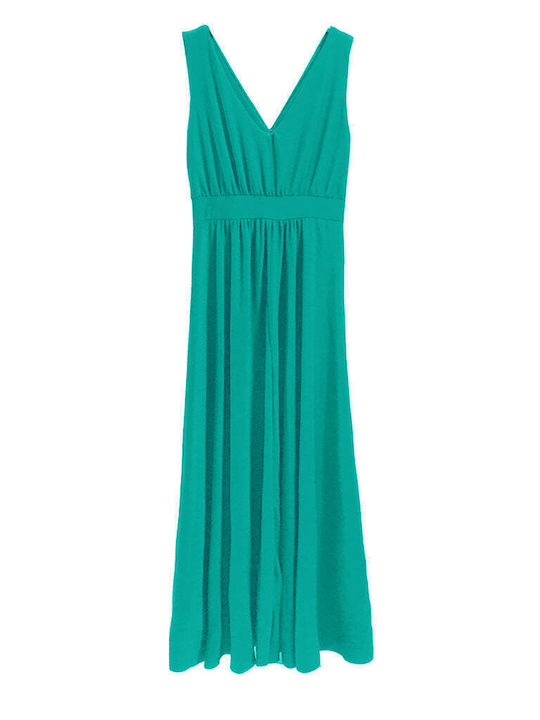 Ustyle Maxi Dress Wrap Green