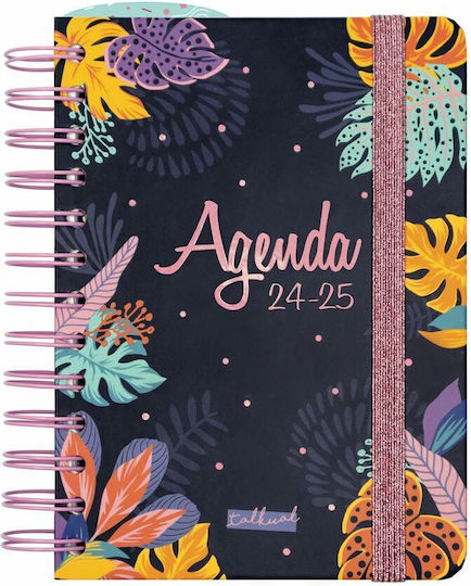 Finocam Weekly Agendas 2024/25 Spiral 12x16.9cm