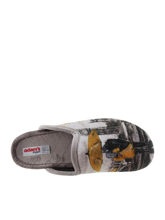 Winter Women's Slippers Gray