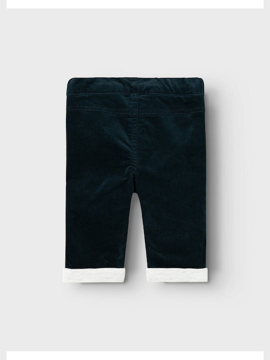 Brand Kids Corduroy Trousers Dark Blue