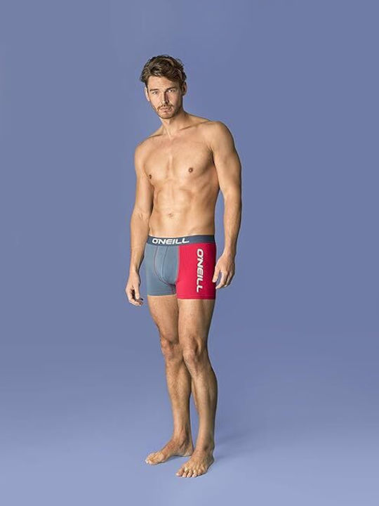 O'neill Herren Boxershorts Blau 3Packung