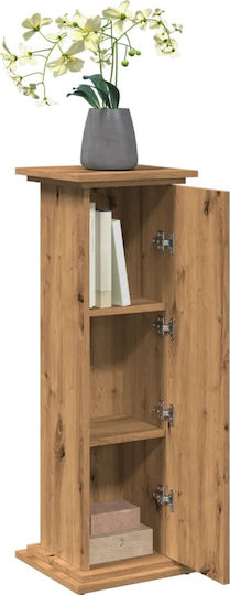 vidaXL Plant Stand Wooden Brown 31cmx30cmx90cmcm.