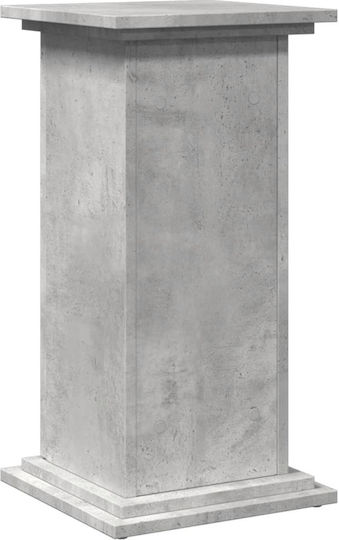 vidaXL Plant Stand Wooden Gray 31cmx30cmx60cmcm.