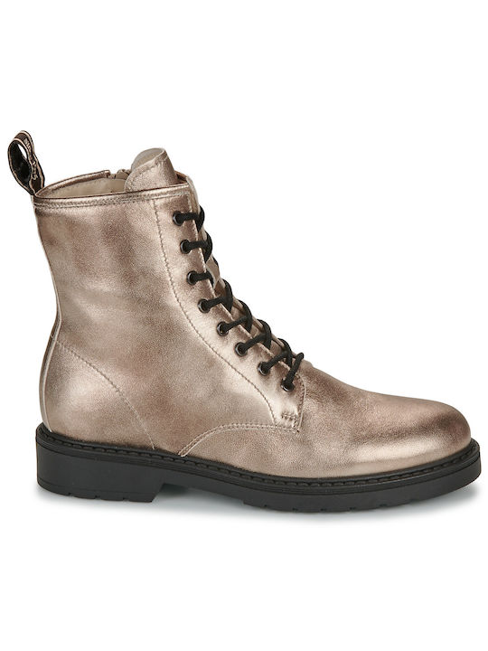Damen Knöchelstiefel Goldene