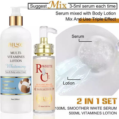 Hyaluronic Acid Serum Hydrate Antioxidant Multi Vitamin 2 In 1