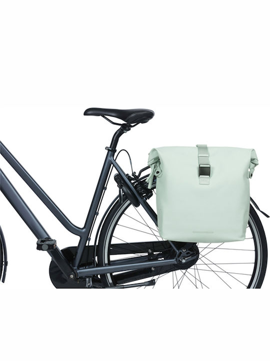 Basil Bicycle Rack Bag Green