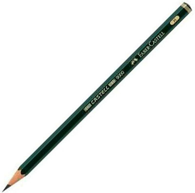 Faber-Castell 9000 Pencil H Gray 12pcs