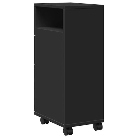 vidaXL Cabinet de baie L23xA33xÎ65cm Negru