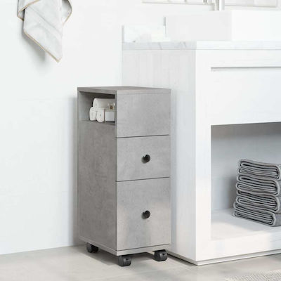 vidaXL Bathroom Cabinet L23xW33xH65cm Gray