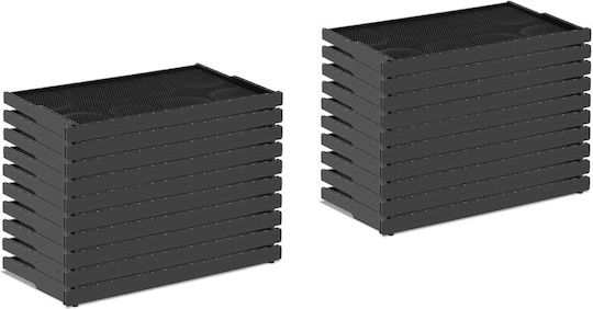 Beehive Frame Plastic Foundation 483 X 232 Mm 20 Pieces