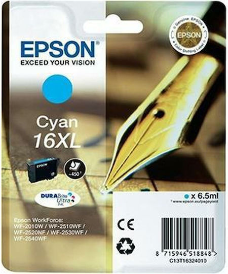 Epson 16XL Original InkJet Printer Ink Cyan