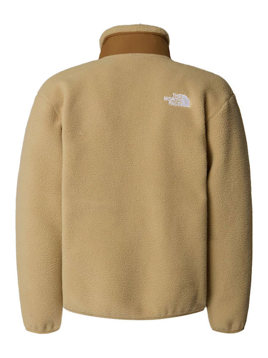 The North Face Kids Cardigan Fleece Beige Yumiori