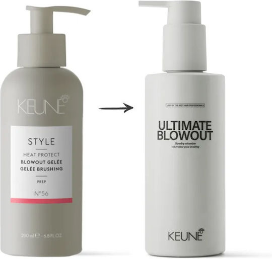 Keune Ultimate Blowout Volumising Hair Styling Cream 200ml