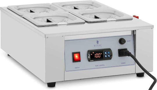 Încălzitor electric pentru sos de ciocolată 4 x 1,5 L 1500 W