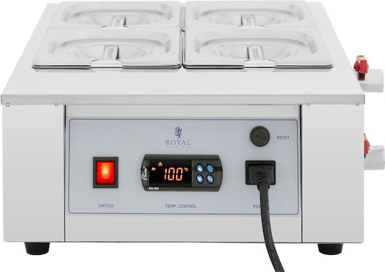 Încălzitor electric pentru sos de ciocolată 4 x 1,5 L 1500 W