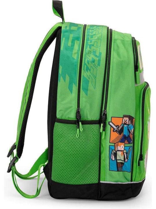 Offizieller Minecraft Rucksack - Grün, Mini & Super Praktisch