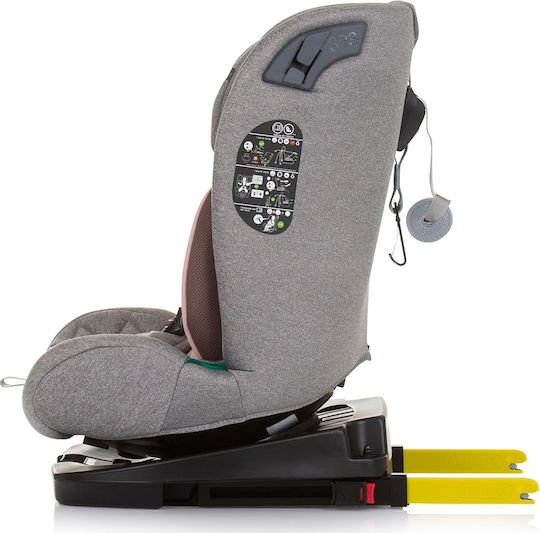 Chipolino X Factor Καθισματάκι Αυτοκινήτου i-Size με Isofix Flamingo 0-36 kg