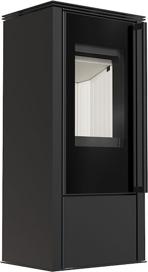 Kratki Κεραμική Ξυλόσομπα 5.5kW Λευκή