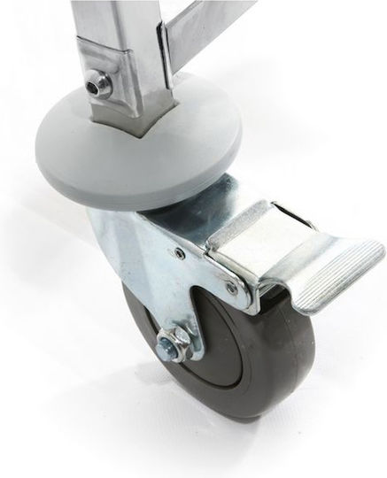 Steel 5-shelf Waiter's Trolley Hendi 810125