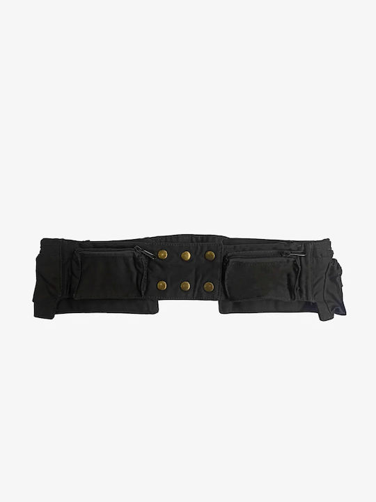 Flying Agaric Waist Bag Black