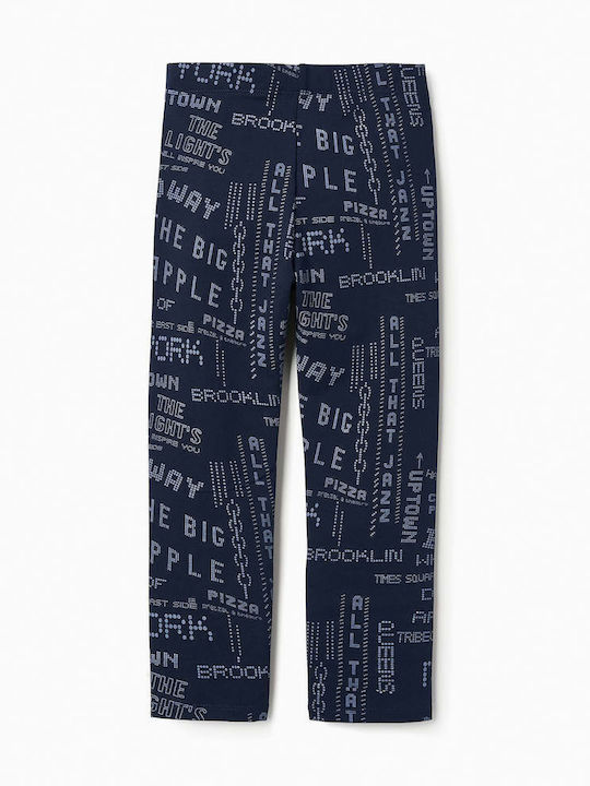 Zippy Kinder Leggings Lang Dark Blue