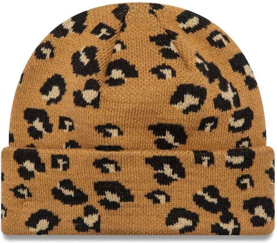 Beanie Beanie Knitted in Brown color