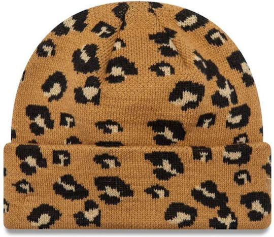 Beanie Beanie Knitted in Brown color