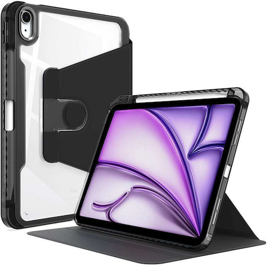 Techsuit Crystal Vision Flip Cover Blacη (iPad Air 2024 13")