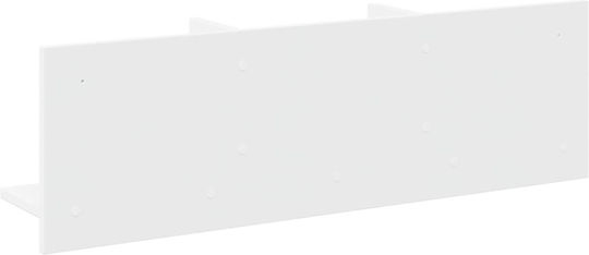 Wandregal Weiß 100x16.5x30cm