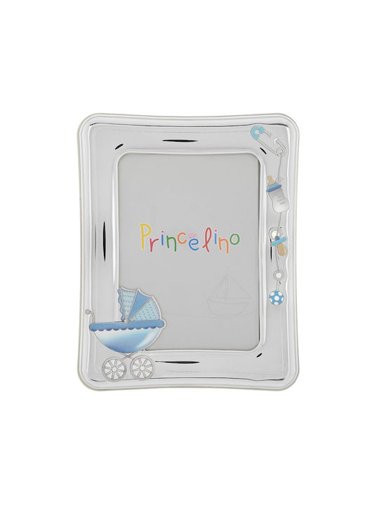 Themelidis Jewels Детска Рамка за снимки Silver Син 9x13см
