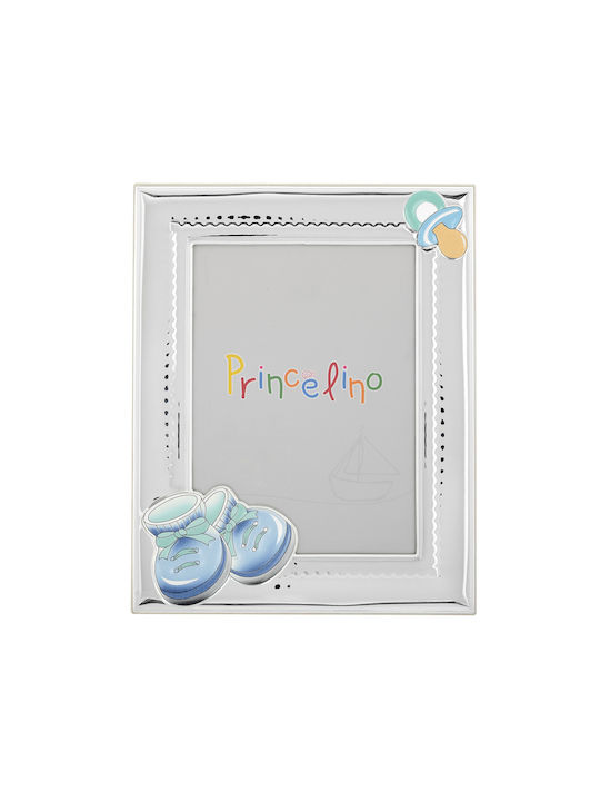 Themelidis Jewels Детска Рамка за снимки Silver Син 9x13см
